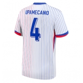 Maillot de football Réplique France Dayot Upamecano #4 Extérieur Europe 2024 Manche Courte