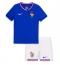 Maillot de football Réplique France Domicile Enfant Europe 2024 Manche Courte (+ Pantalon court)