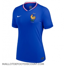 Maillot de football Réplique France Domicile Femme Europe 2024 Manche Courte