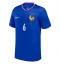 Maillot de football Réplique France Eduardo Camavinga #6 Domicile Europe 2024 Manche Courte