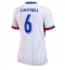 Maillot de football Réplique France Eduardo Camavinga #6 Extérieur Femme Europe 2024 Manche Courte