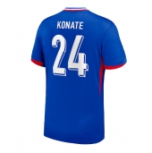 Maillot de football Réplique France Ibrahima Konate #24 Domicile Europe 2024 Manche Courte