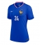 Maillot de football Réplique France Ibrahima Konate #24 Domicile Femme Europe 2024 Manche Courte