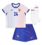 Maillot de football Réplique France Ibrahima Konate #24 Extérieur Enfant Europe 2024 Manche Courte (+ Pantalon court)