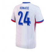 Maillot de football Réplique France Ibrahima Konate #24 Extérieur Europe 2024 Manche Courte