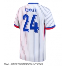 Maillot de football Réplique France Ibrahima Konate #24 Extérieur Europe 2024 Manche Courte