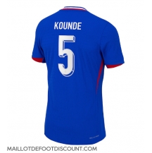 Maillot de football Réplique France Jules Kounde #5 Domicile Europe 2024 Manche Courte