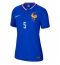 Maillot de football Réplique France Jules Kounde #5 Domicile Femme Europe 2024 Manche Courte