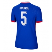 Maillot de football Réplique France Jules Kounde #5 Domicile Femme Europe 2024 Manche Courte