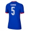 Maillot de football Réplique France Jules Kounde #5 Domicile Femme Europe 2024 Manche Courte