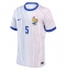 Maillot de football Réplique France Jules Kounde #5 Extérieur Europe 2024 Manche Courte