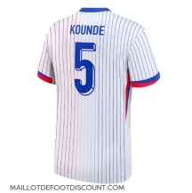 Maillot de football Réplique France Jules Kounde #5 Extérieur Europe 2024 Manche Courte