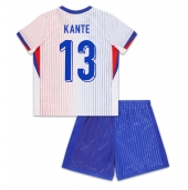 Maillot de football Réplique France Kante #13 Extérieur Enfant Europe 2024 Manche Courte (+ Pantalon court)