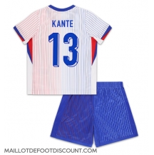 Maillot de football Réplique France Kante #13 Extérieur Enfant Europe 2024 Manche Courte (+ Pantalon court)