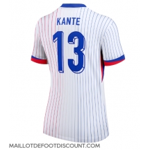 Maillot de football Réplique France Kante #13 Extérieur Femme Europe 2024 Manche Courte