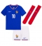 Maillot de football Réplique France Kylian Mbappe #10 Domicile Enfant Europe 2024 Manche Courte (+ Pantalon court)