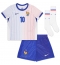 Maillot de football Réplique France Kylian Mbappe #10 Extérieur Enfant Europe 2024 Manche Courte (+ Pantalon court)