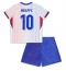 Maillot de football Réplique France Kylian Mbappe #10 Extérieur Enfant Europe 2024 Manche Courte (+ Pantalon court)