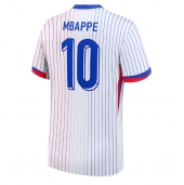 Maillot de football Réplique France Kylian Mbappe #10 Extérieur Europe 2024 Manche Courte