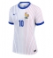 Maillot de football Réplique France Kylian Mbappe #10 Extérieur Femme Europe 2024 Manche Courte