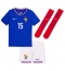 Maillot de football Réplique France Marcus Thuram #15 Domicile Enfant Europe 2024 Manche Courte (+ Pantalon court)