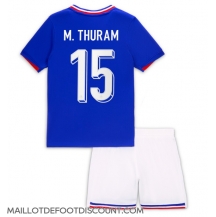 Maillot de football Réplique France Marcus Thuram #15 Domicile Enfant Europe 2024 Manche Courte (+ Pantalon court)