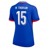 Maillot de football Réplique France Marcus Thuram #15 Domicile Femme Europe 2024 Manche Courte