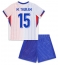 Maillot de football Réplique France Marcus Thuram #15 Extérieur Enfant Europe 2024 Manche Courte (+ Pantalon court)