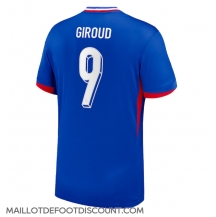 Maillot de football Réplique France Olivier Giroud #9 Domicile Europe 2024 Manche Courte