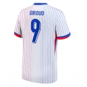 Maillot de football Réplique France Olivier Giroud #9 Extérieur Europe 2024 Manche Courte