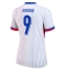 Maillot de football Réplique France Olivier Giroud #9 Extérieur Femme Europe 2024 Manche Courte