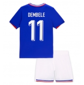 Maillot de football Réplique France Ousmane Dembele #11 Domicile Enfant Europe 2024 Manche Courte (+ Pantalon court)