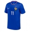 Maillot de football Réplique France Ousmane Dembele #11 Domicile Europe 2024 Manche Courte