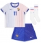 Maillot de football Réplique France Ousmane Dembele #11 Extérieur Enfant Europe 2024 Manche Courte (+ Pantalon court)