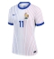 Maillot de football Réplique France Ousmane Dembele #11 Extérieur Femme Europe 2024 Manche Courte