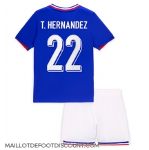 Maillot de football Réplique France Theo Hernandez #22 Domicile Enfant Europe 2024 Manche Courte (+ Pantalon court)