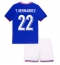 Maillot de football Réplique France Theo Hernandez #22 Domicile Enfant Europe 2024 Manche Courte (+ Pantalon court)