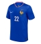 Maillot de football Réplique France Theo Hernandez #22 Domicile Europe 2024 Manche Courte