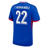 Maillot de football Réplique France Theo Hernandez #22 Domicile Europe 2024 Manche Courte