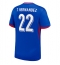 Maillot de football Réplique France Theo Hernandez #22 Domicile Europe 2024 Manche Courte