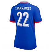 Maillot de football Réplique France Theo Hernandez #22 Domicile Femme Europe 2024 Manche Courte