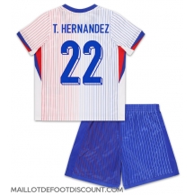 Maillot de football Réplique France Theo Hernandez #22 Extérieur Enfant Europe 2024 Manche Courte (+ Pantalon court)