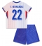 Maillot de football Réplique France Theo Hernandez #22 Extérieur Enfant Europe 2024 Manche Courte (+ Pantalon court)