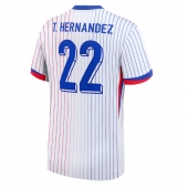 Maillot de football Réplique France Theo Hernandez #22 Extérieur Europe 2024 Manche Courte