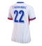 Maillot de football Réplique France Theo Hernandez #22 Extérieur Femme Europe 2024 Manche Courte