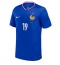 Maillot de football Réplique France Youssouf Fofana #19 Domicile Europe 2024 Manche Courte