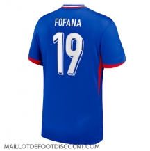 Maillot de football Réplique France Youssouf Fofana #19 Domicile Europe 2024 Manche Courte