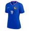 Maillot de football Réplique France Youssouf Fofana #19 Domicile Femme Europe 2024 Manche Courte