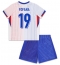 Maillot de football Réplique France Youssouf Fofana #19 Extérieur Enfant Europe 2024 Manche Courte (+ Pantalon court)