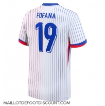 Maillot de football Réplique France Youssouf Fofana #19 Extérieur Europe 2024 Manche Courte